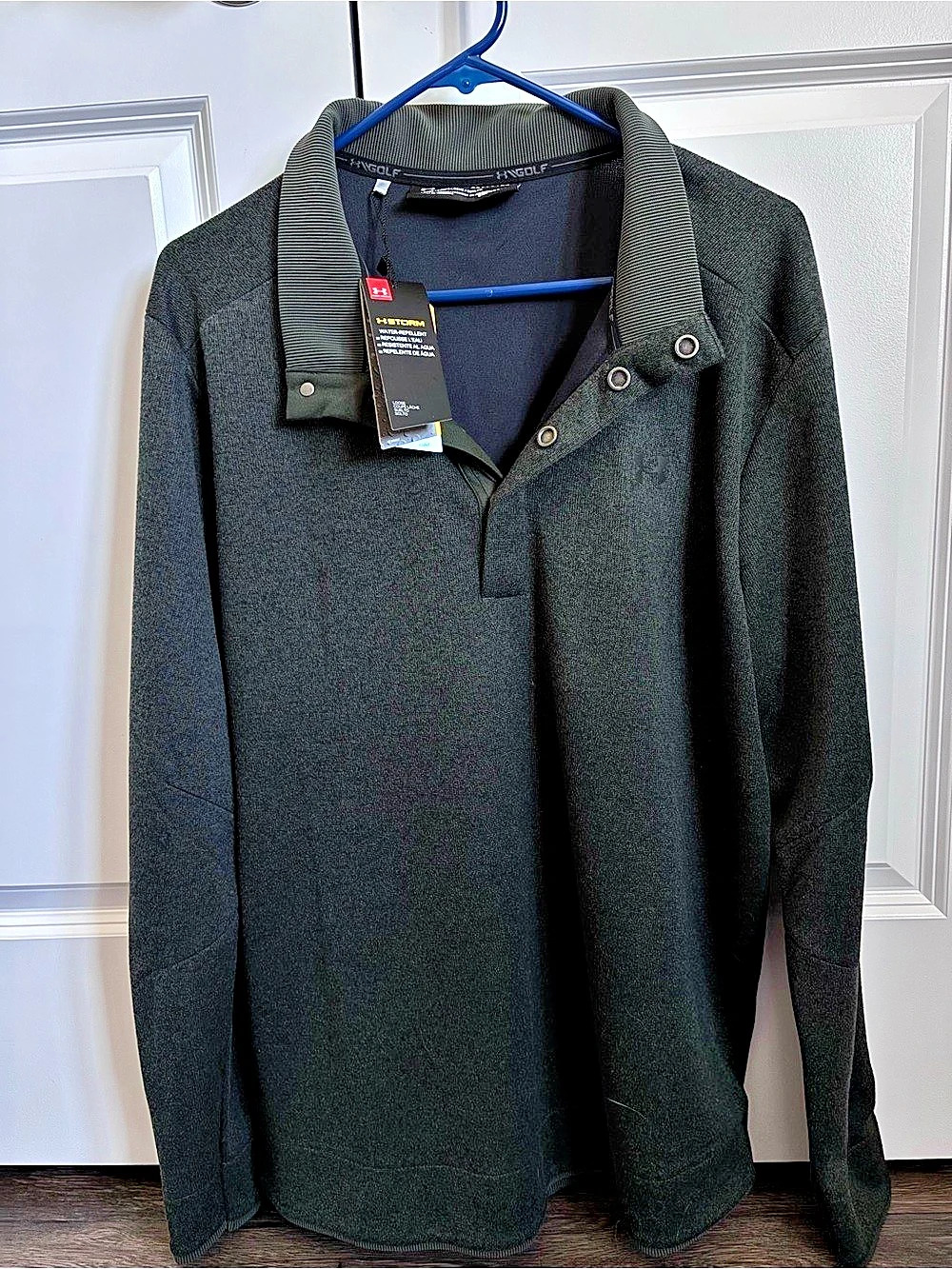 Under Armour ColdGear Storm pullover Men's dark green Pullover Size XL NWT
